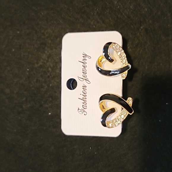 Heart earrings - Picture 2 of 3